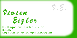 vivien eizler business card